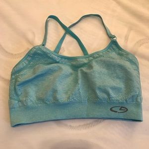Light Blue Champion Sports Bra